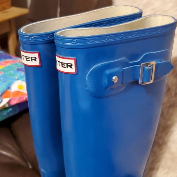 HUNTER EUC tall rain boots - Picture 3 of 8